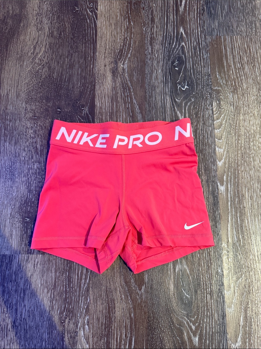 Nike Pro Women's Hot Pink Bike Shorts